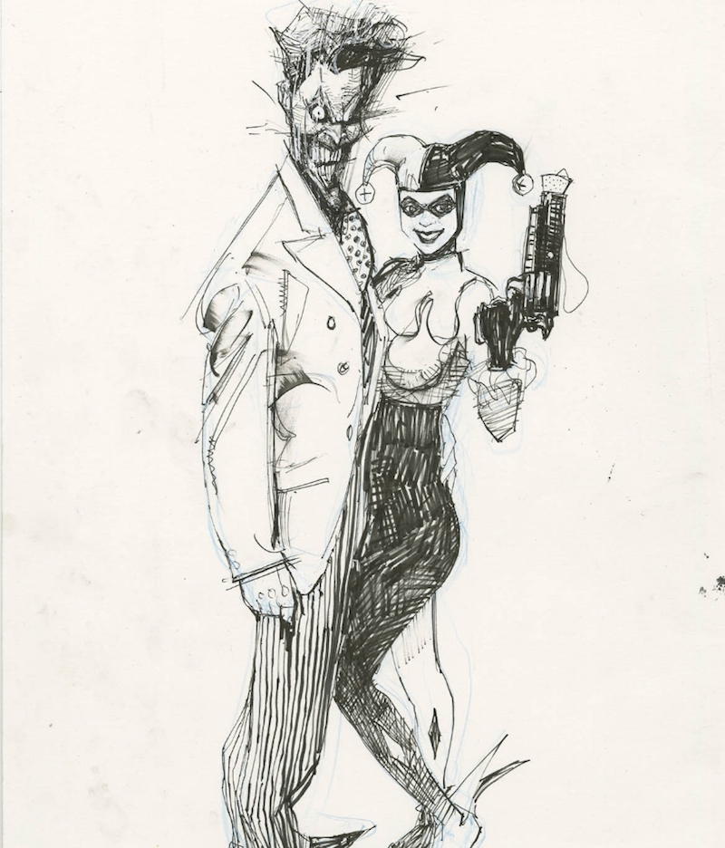 Joker & Harley Quinn   #joker #harleyquinn #dccomics #sketch