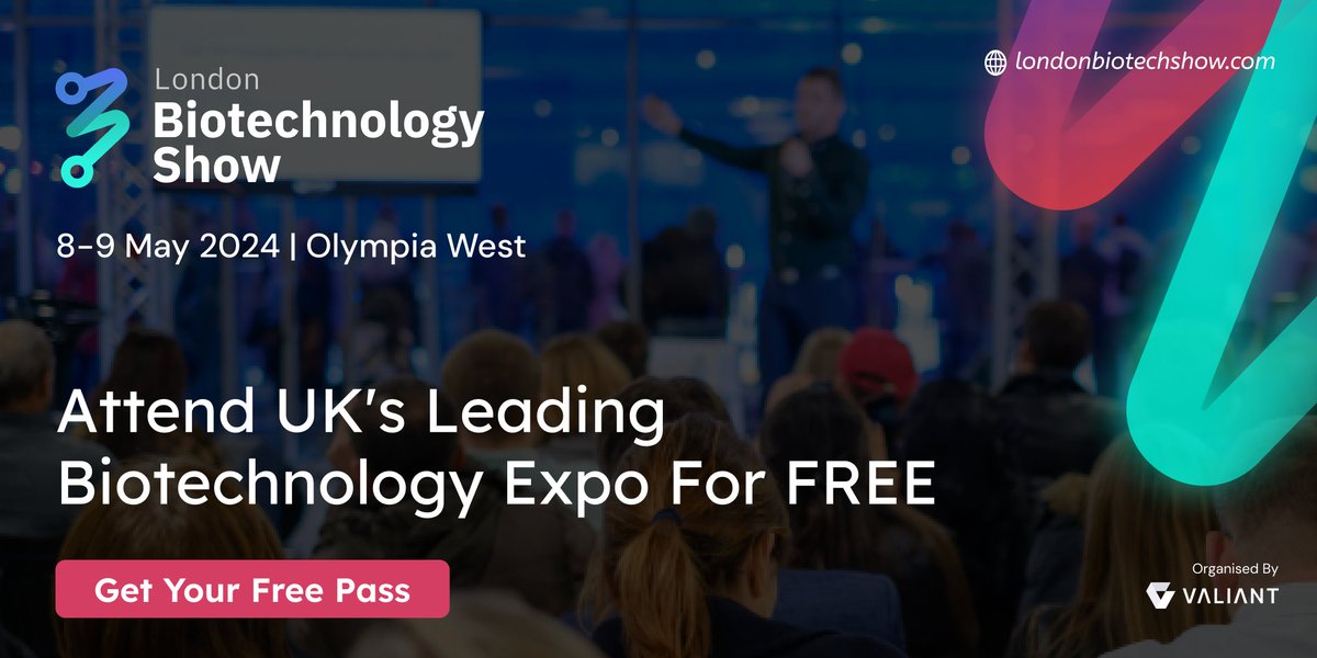 With just a few days left for the London Biotechnology Show, this is your chance to attend the show for free and dive into the cutting-edge world of biotech innovations. Book your free visitor pass at tinyurl.com/bdvjctw9 #lbs #lbs24 #londonbiotechnologyshow
