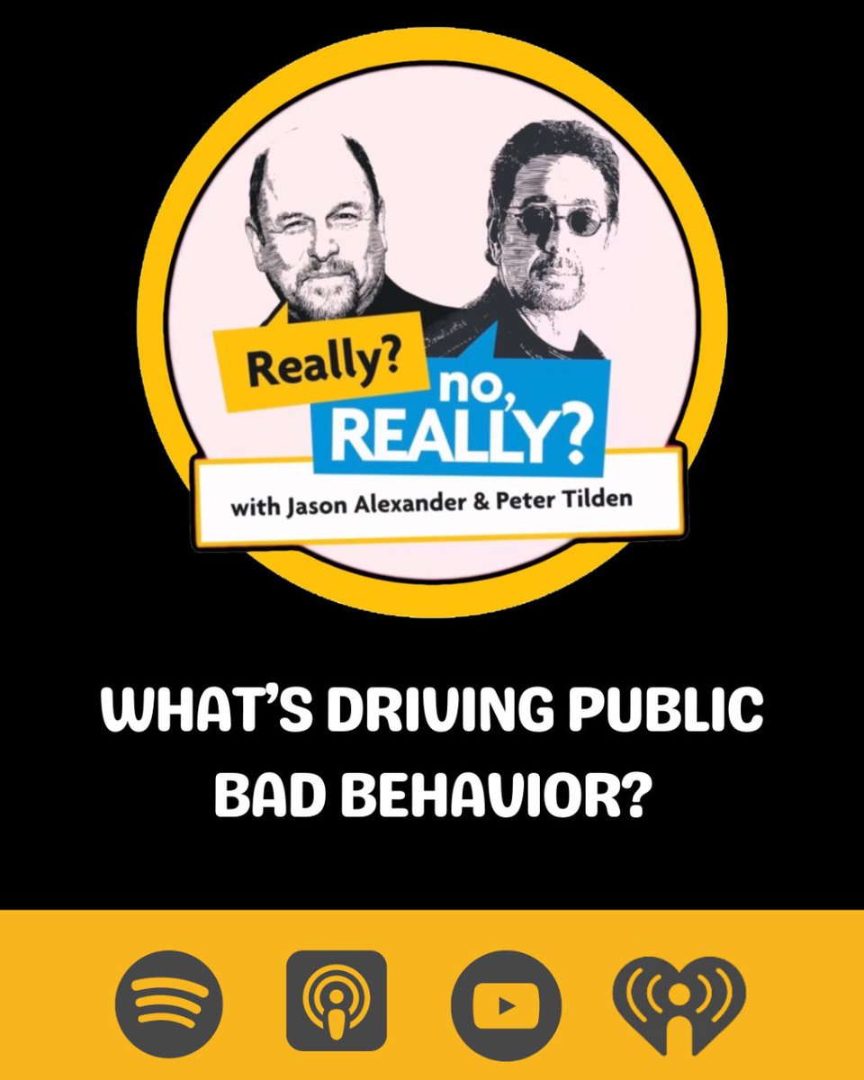 Has everyone completely lost their minds or do we behave badly just for entertainment?

What's ACTUALLY driving public bad behavior?

Listen to the latest episode of Really? No Really? with Dr. Ryan Sultan, to find out! 🎧

#socialmediatrends #viralvids #viralmeme