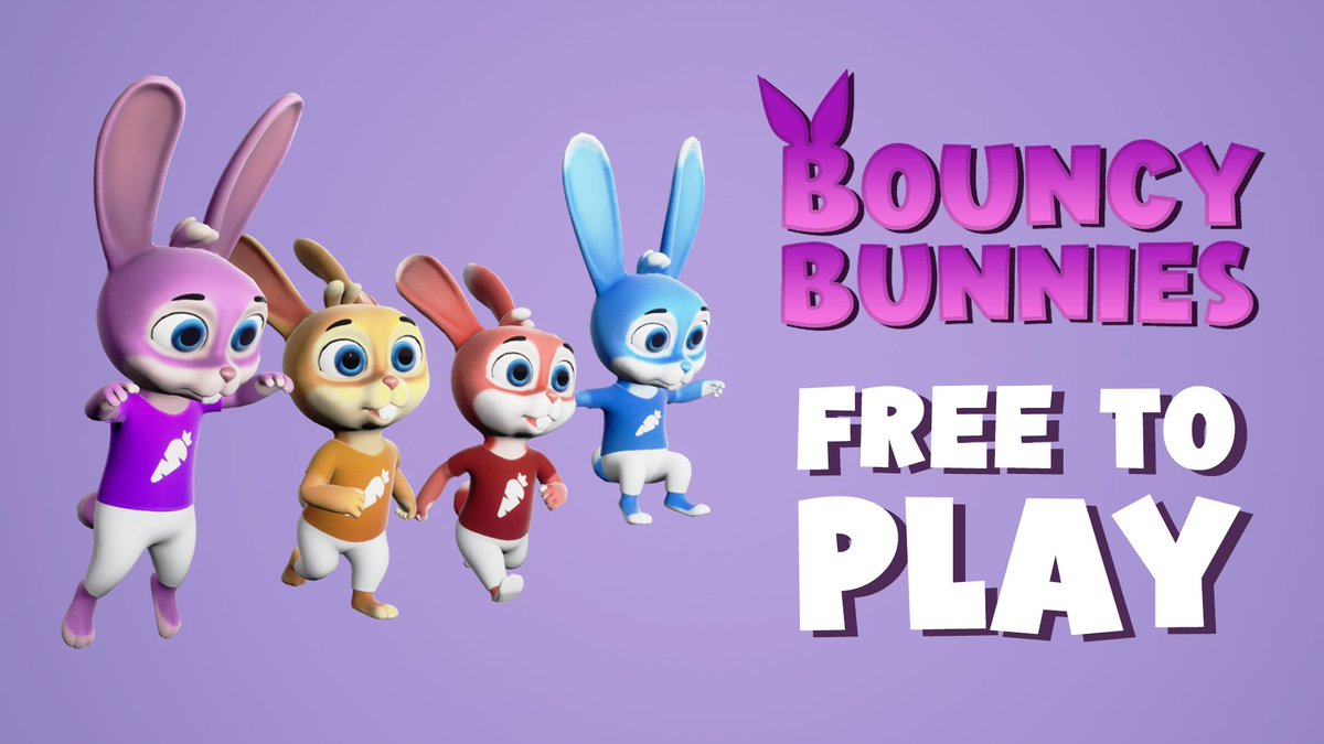 🐰Big news! 🌟🐇 Bouncy Bunnies is now hopping into free-to-play on steam!  Hop in, have fun, and let the bouncy adventures begin! 🐾💕 Don’t forget to share your best bouncy moments! 
#BouncyBunnies  #steam #FreeToPlay #GamingCommunity #IndieGameDev
store.steampowered.com/app/1827770/Bo…