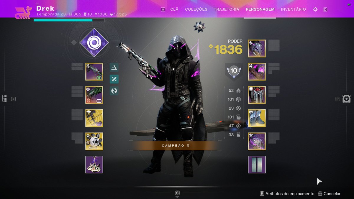 Mais uma vez a sorte bateu na minha porta kkkk olha o emblema top que ganhei na live do grande Turrini. Obrigado <a href="/JzTurrini/">Juarez Turrini</a> <a href="/destinygameBR/">Destiny 2 BR</a> vou usar muito esse emblema 🥹
