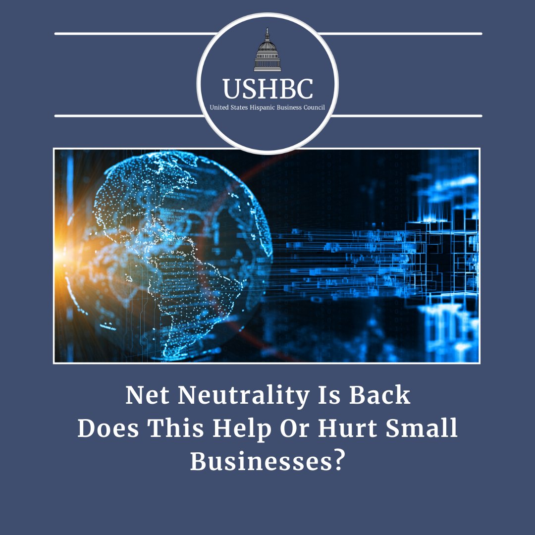 @myushbc voices concerns: Net neutrality may slow broadband expansion to underserved areas. While we advocate for an open internet we must ensure it doesn't stifle innovation. What's your take on its impact on small businesses? #USHBC #BroadbandAccess #NetNeutrality @JPalomarez