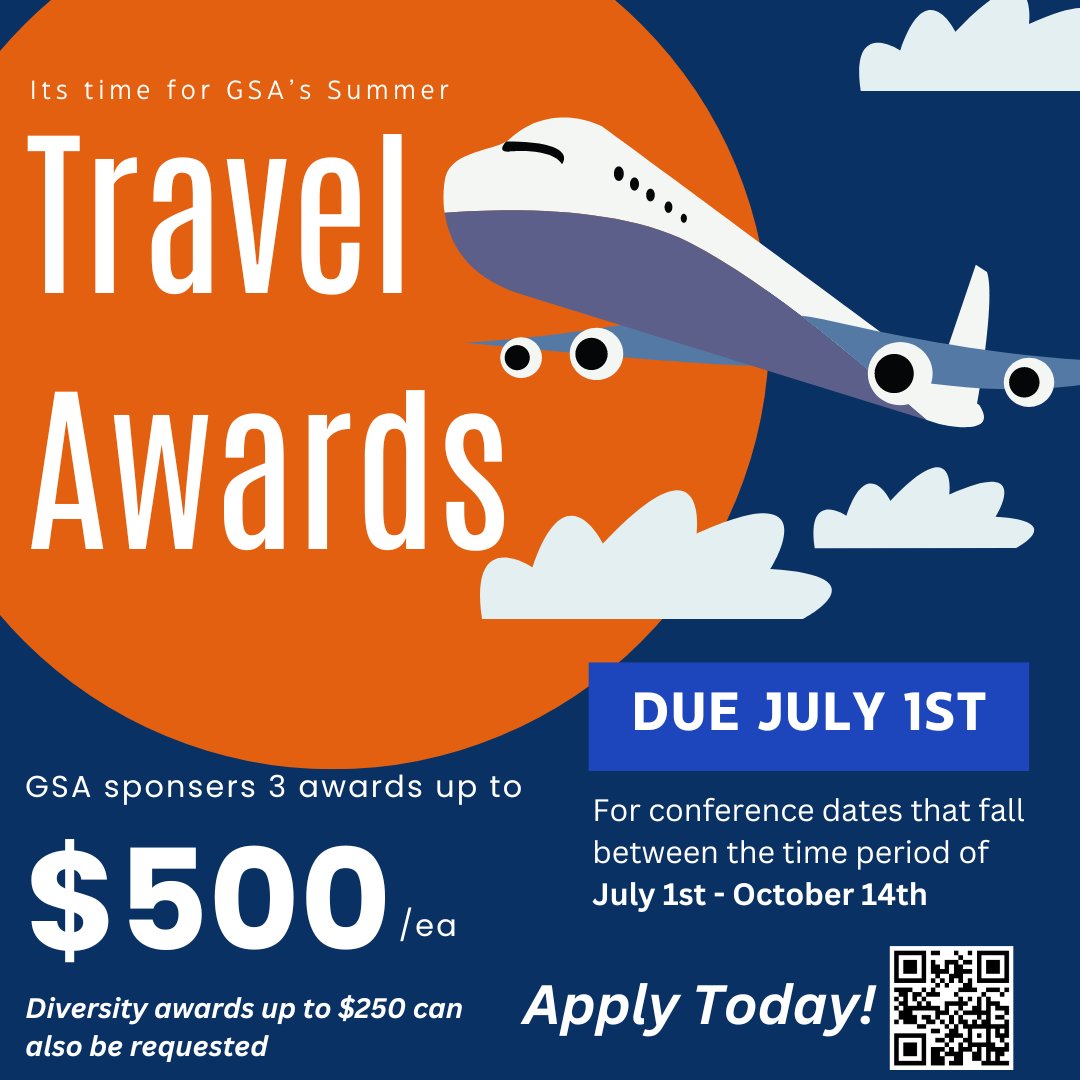 jhmi_gsa's tweet image. Its never to early to start your applications! The next cycle of Travel Awards will be due in a few short months!