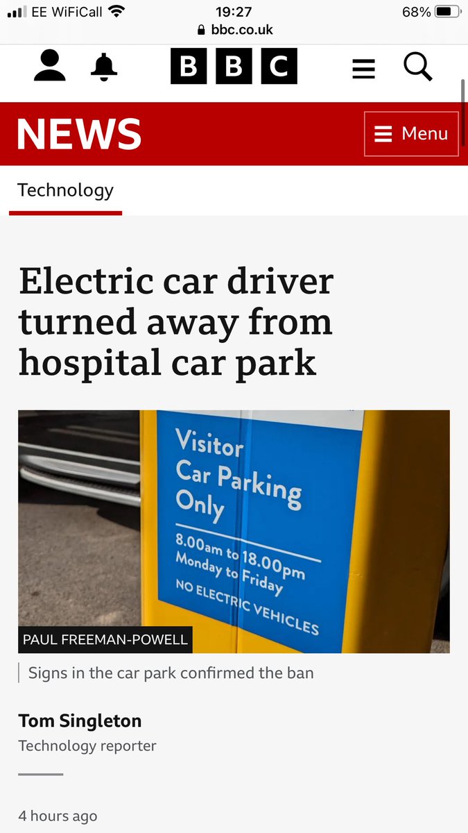 🚨🇬🇧 UK Hospital BANS electric cars from Car-Park for fears they may explode & set fire ‼️ You’ve all seen the videos of EV’s spontaneously combusting. Is this decision warranted?