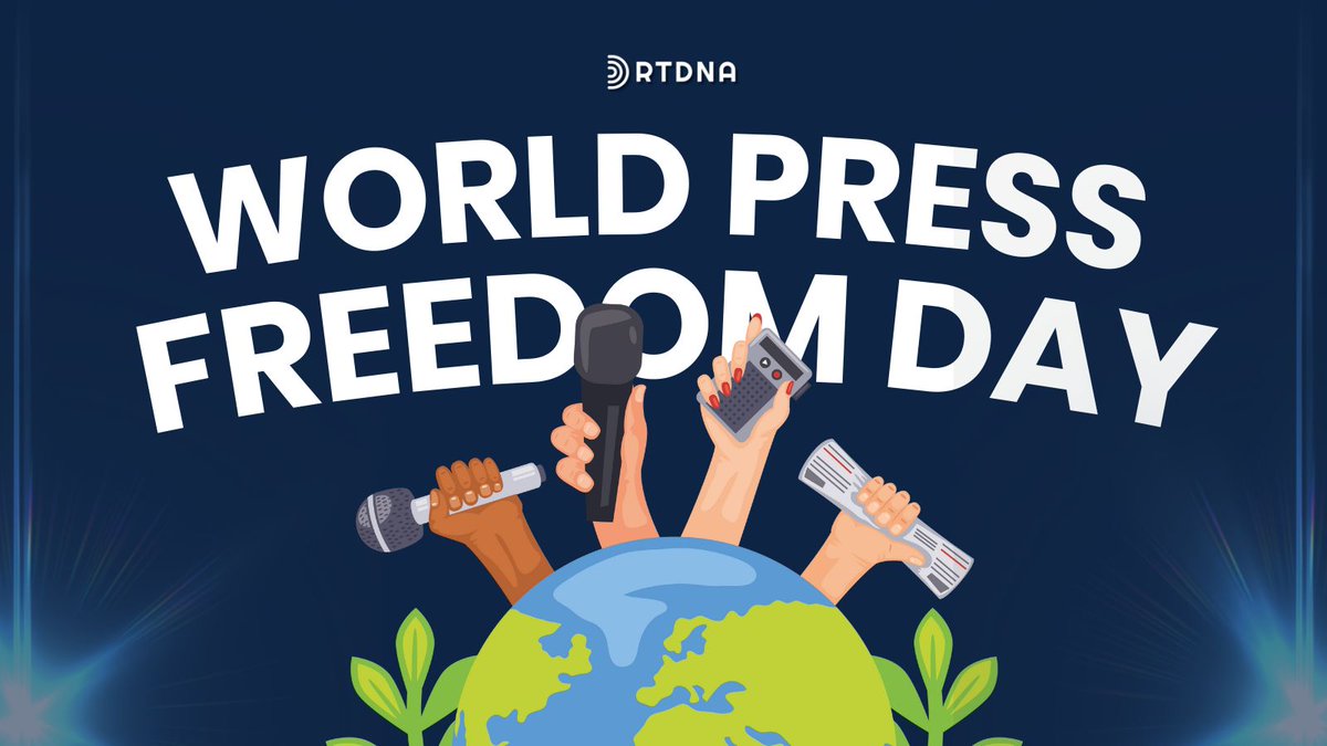 Today is #WorldPressFreedomDay, a day dedicated to celebrating our rights, standing up to defend them, and recognizing that the world is a better place when journalists can seek and report the truth everywhere.