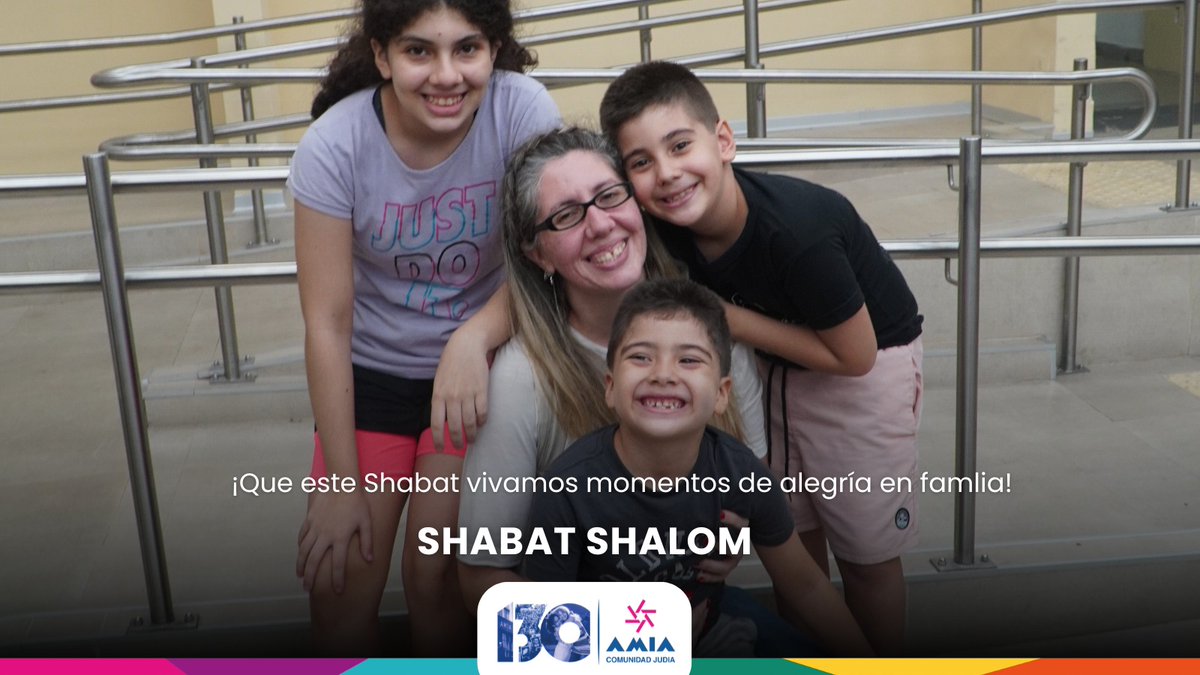 Se acerca el momento más especial de la semana, en el que estamos convocados a reunirnos en familia y en comunidad. Continuamos con nuestras tradiciones y renovamos la energía al compartir con quienes más queremos. Shabat Shalom!