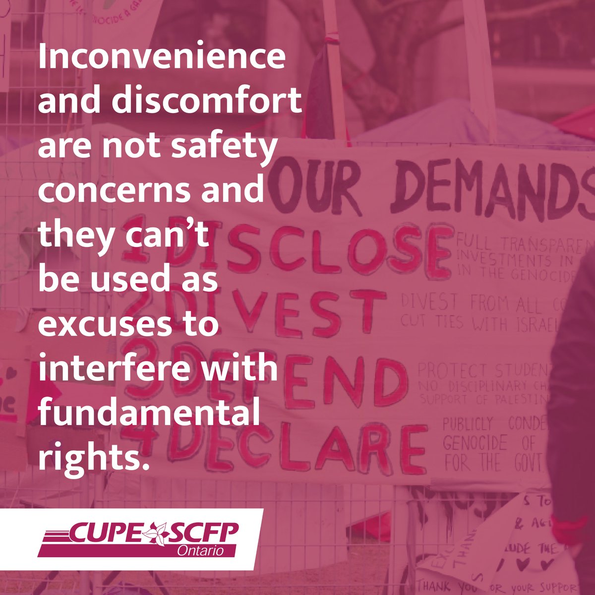 CUPEOntario tweet picture