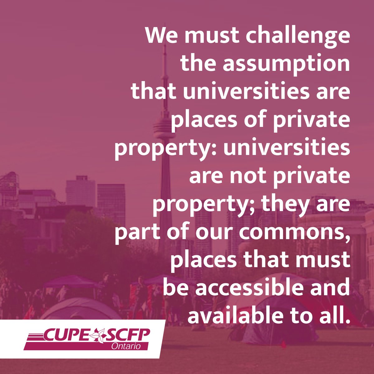 CUPEOntario tweet picture