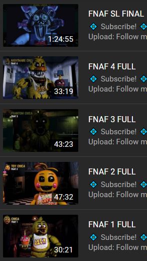 the Chica curse... is BROKEN.

You will probably return for 6 thanks to Funtime Chica, but for now thank you Foxy  🫡