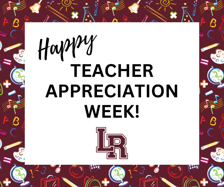 LRSDWildcats's tweet photo. It's Teacher Appreciation Week! Please join us in celebrating our dedicated teachers and staff for all they do for our kids, families, and the LR community! Share the love for an LR teacher or staff member at the link below! #WeAreLR

https://t.co/mjNy6z7uFI https://t.co/4grFBr30Nb