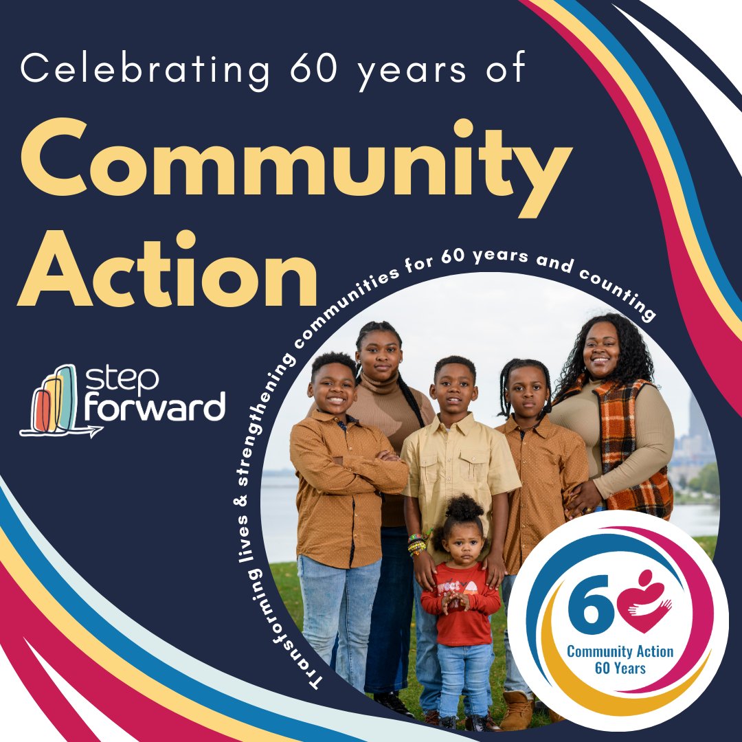 Happy #CommunityActionMonth! 

As we reflect on our 60 year journey, we're filled with gratitude and optimism for the future. Here's to another 60 years as we continue building a stronger Cuyahoga, one person, one family, one step at a time. #CommunityAction60 #60YearsStrong