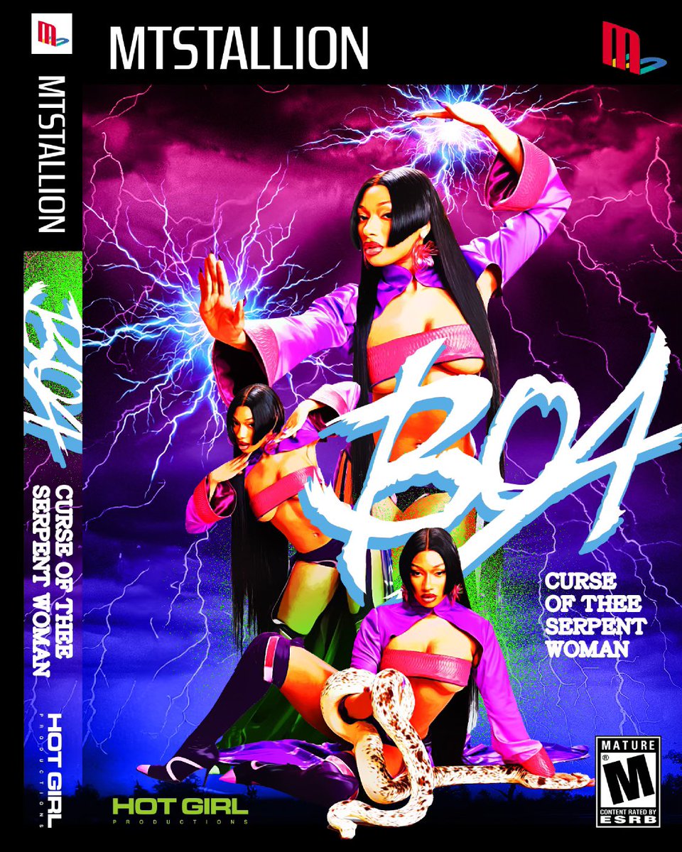 theestallion's tweet image. Are you ready to play ? 😈🐍🎮