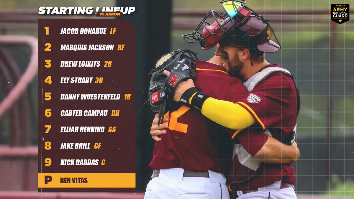 Sabol's 9 + Vitas on the bump! First pitch just under 30 minutes away 💪 #FireUpChips🔥⬆️⚾️