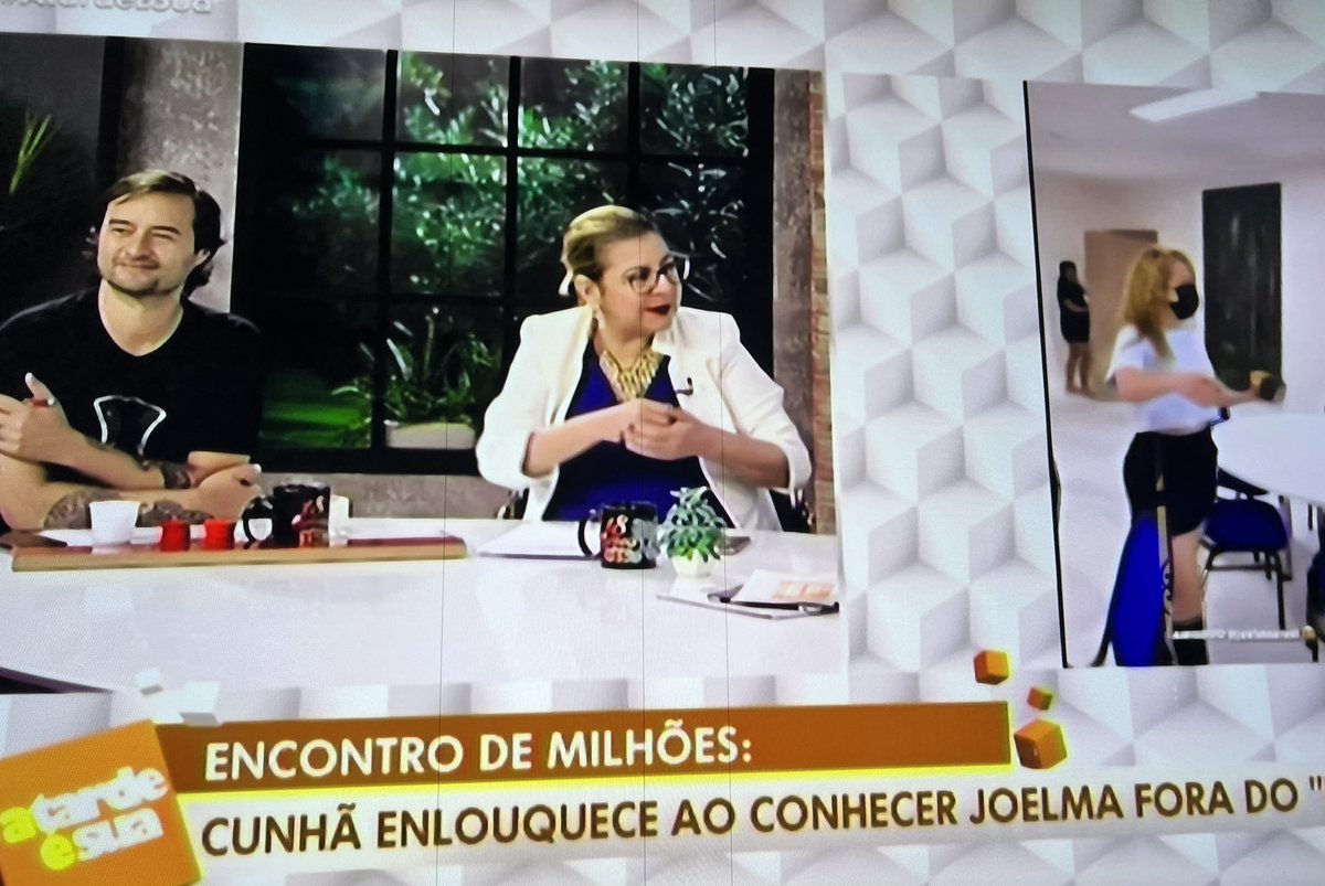 Sônia Abrão comenta no programa #AtardeÉSua encontro da Cunhã @Isanogoficial com a cantora @Joelma encontro de milhões!