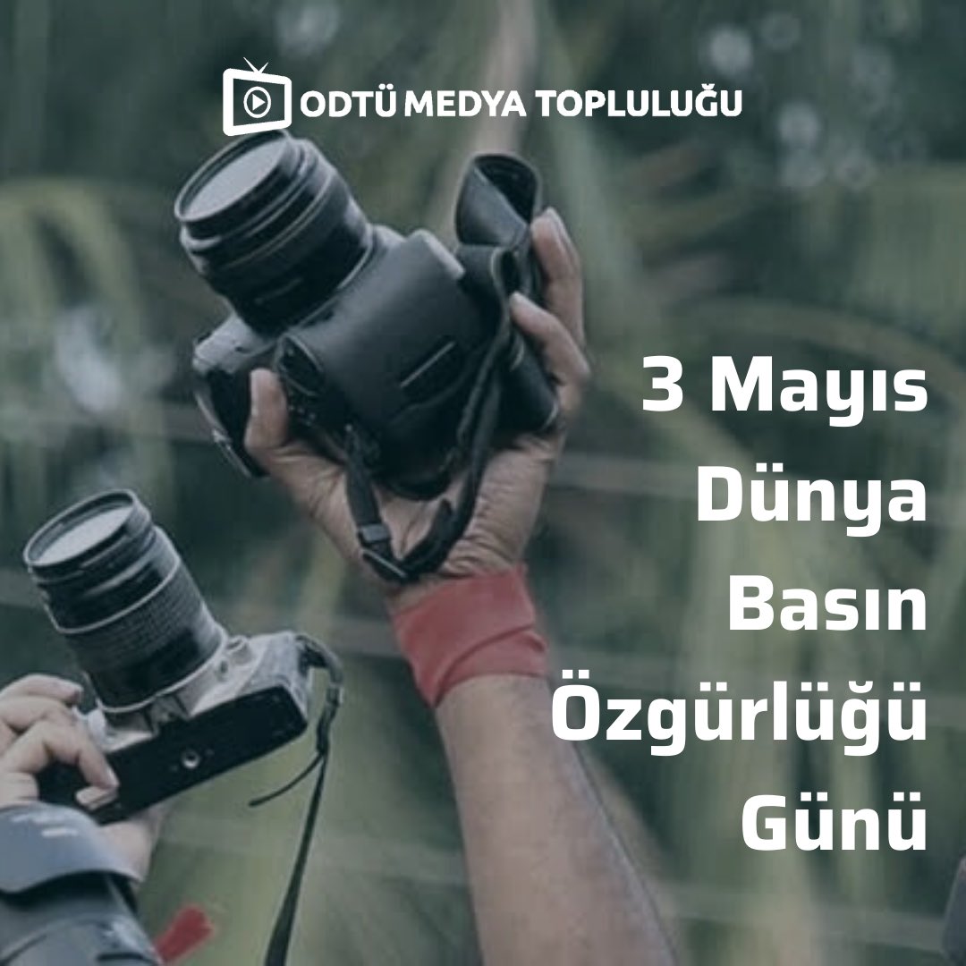 3 Mayıs Dünya Basın Özgürlüğü Günü kutlu olsun!