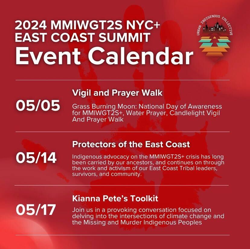 May is MMIWP Awareness Month. Check out @urbanindiancollective’s conversation on the MMIWP issue, as well as their events for folks in the NYC+ area. You can also visit AIT-SCM’s MMIWP Landing Page for resources, ways you can help, and more. aitscm.org/mmiwp/