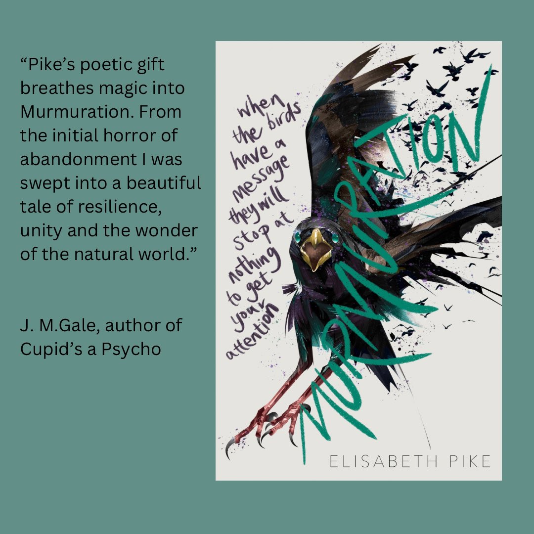 Thanks so much @jenmgale for this review! 💕 💕 

#review #yadystopian #ya #newbook #murmuration #author #writingcommunity #youngadult #kickstarter #bookstagram #book #ukya #dystopia #fiction #newbooks #dystopian #magic #magicrealism #starlings