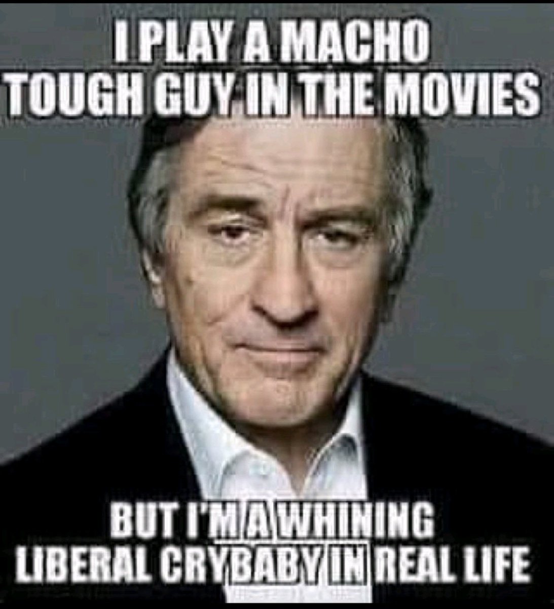 De Niro wouldn't last (5) fucken minutes where i grew up.... 👇