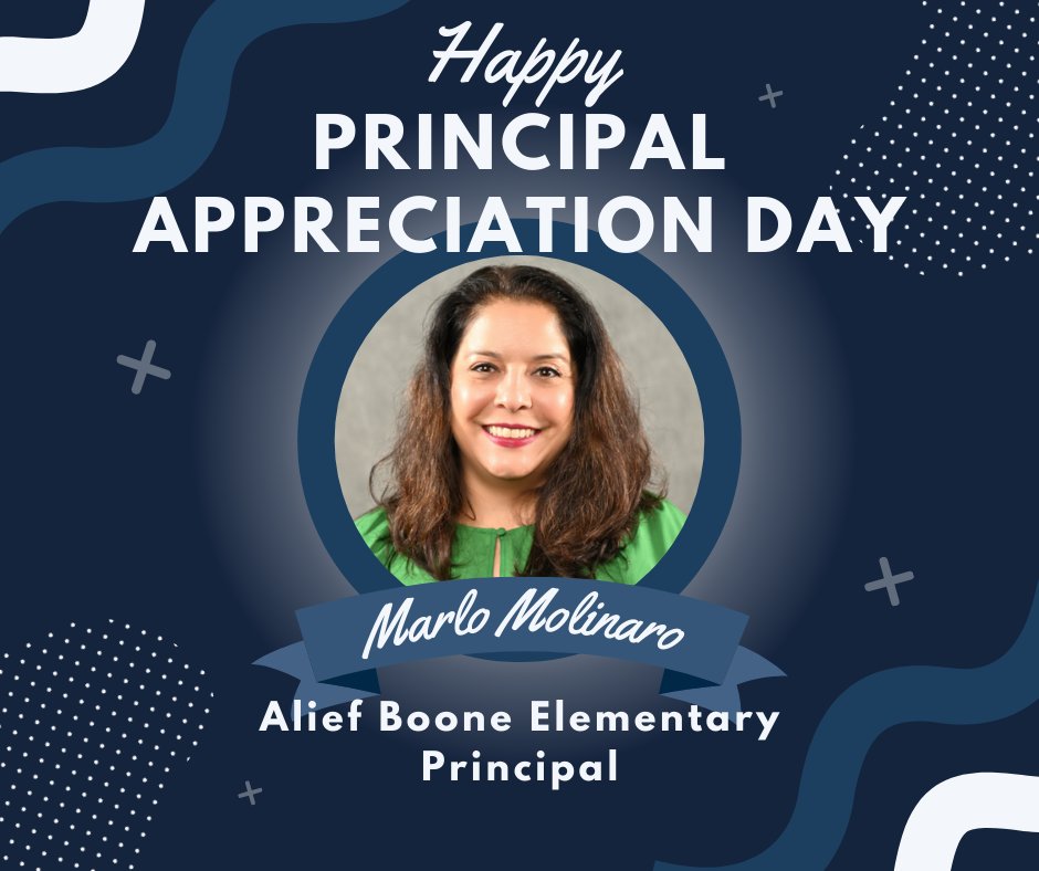 Celebrating our amazing principal today and every day! #WeAreAlief #principalappreciationday #thankyouprincipal @aliefisd @marlomolinaro