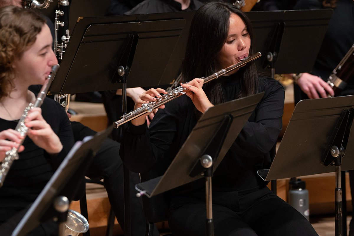 Join us tonight for the UMD Wind Orchestra’s season finale concert! The concert will showcase a variety of pieces making sure that this performance is a memorable close to their 2023-24 season Tickets→go.umd.edu/umwo050424