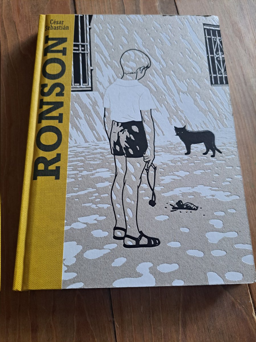 Este cómic de @Ahumodepajas es una obra maestra. Edita @autsaidercomics #ronson