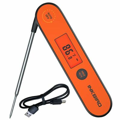 Inkbird IHT-1P Backlit Digital, Instant Read, Waterproof, Rechargeable Thermometer – $16.79 on Lightning Deals bbqfinds.com/inkbird-iht-1p… #BBQ