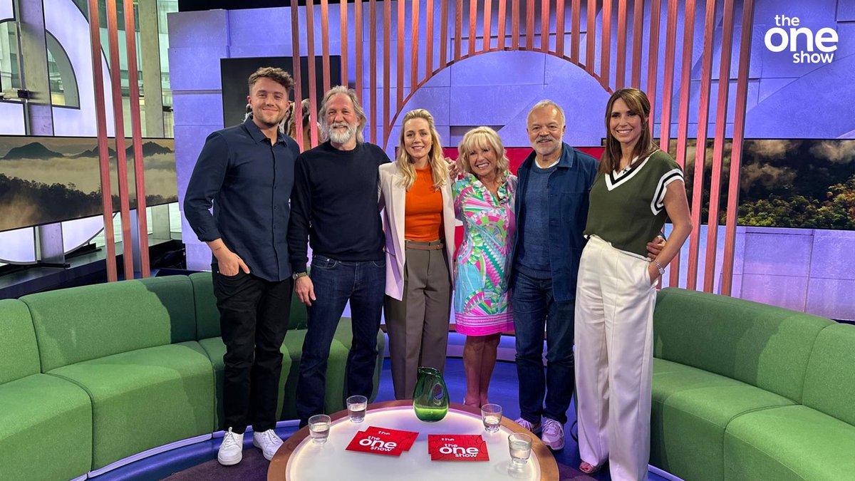 That’s a wrap on #TheOneShow for this week! 🙌 Thank you to our guests tonight, Graham Norton, @RealSarahGreene and from the #Mammals team, Scott Alexander and Justine Allan 👏 Missed it? Watch on @BBCiPlayer now 👉 bbc.in/3JMBoY4