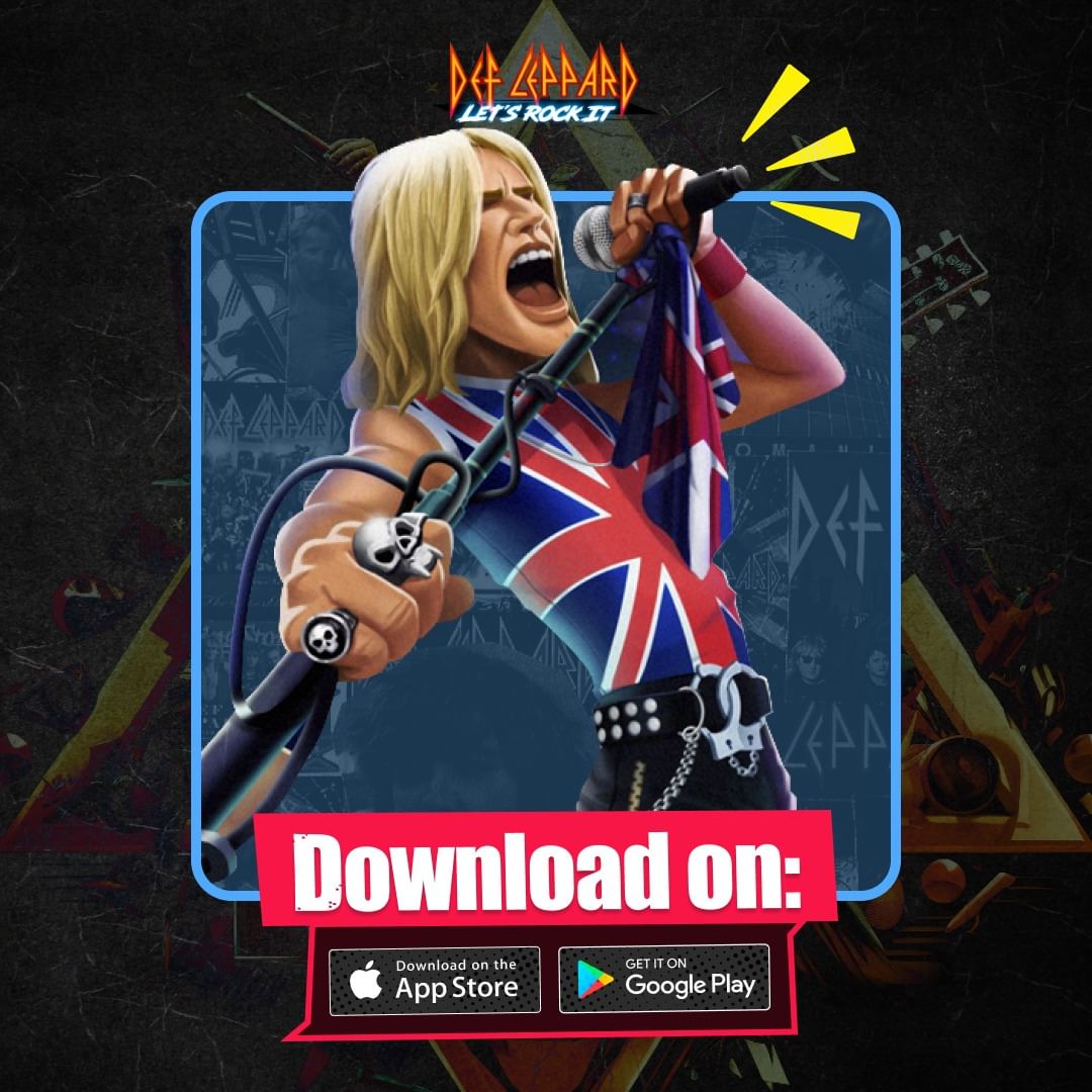 Dive into the ultimate rock adventure with Def Leppard—Let's Rock It! Download now at defleppardgame.com and let the rhythm of the game take you on a wild ride! 🤟🎮