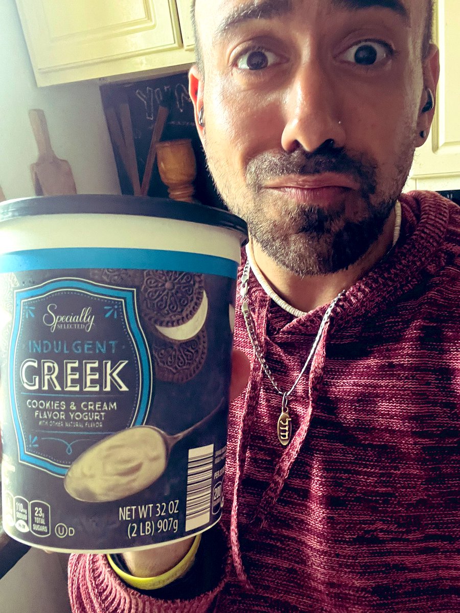 Cookies & cream Greek yogurt! Would you try it?
