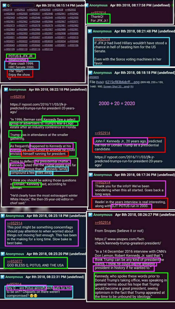 @TheRubberDuck79 @j00ny369T The best Decode ever JFK Jr Alive Anons Know? Anons knew Backchannels are important.