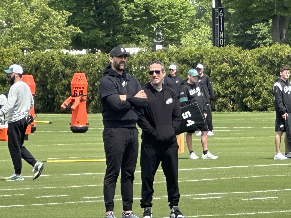 Howie and Nick. #Eagles