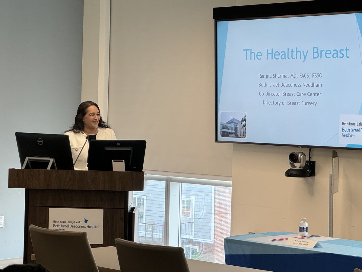 bidneedham's tweet image. This week, BID Needham hosted our Breast Health Symposium! Thank you to our amazing panel of specialists Ranjna Sharma, MD, Vandana Dialini, MD, Kim Deoleonardis and Mellisa Sybertz, RD, for leading such an informative discussion on breast health detection, prevention and more.