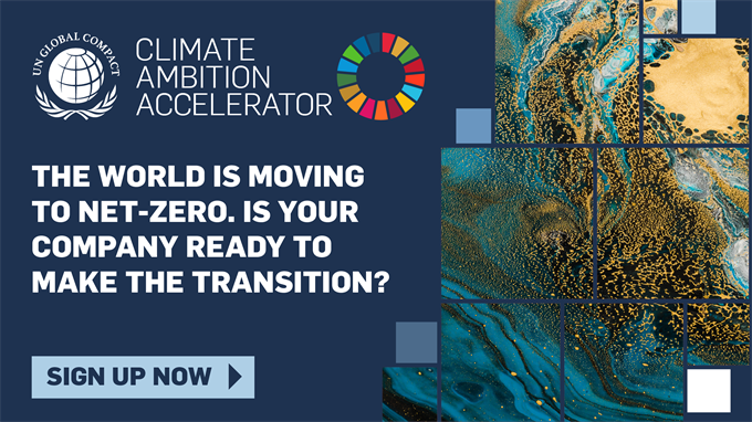 The world is moving towards net zero. Is your company ready? Take the lead in moving your company towards net-zero targets with our #ClimateAmbitionAccelerator. Sign up today at ow.ly/3QbR50RcBy1
