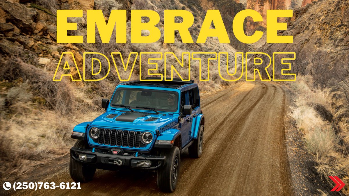 Adventure awaits this summer in the rugged terrain of the Okanagan! ⛰️ Embrace the thrill of exploration behind the wheel of a Jeep Wrangler. ☀️ Book your test drive today with us, Let's conquer the wilderness together! #exploreokanagan #Jeeplife #summerinstyle