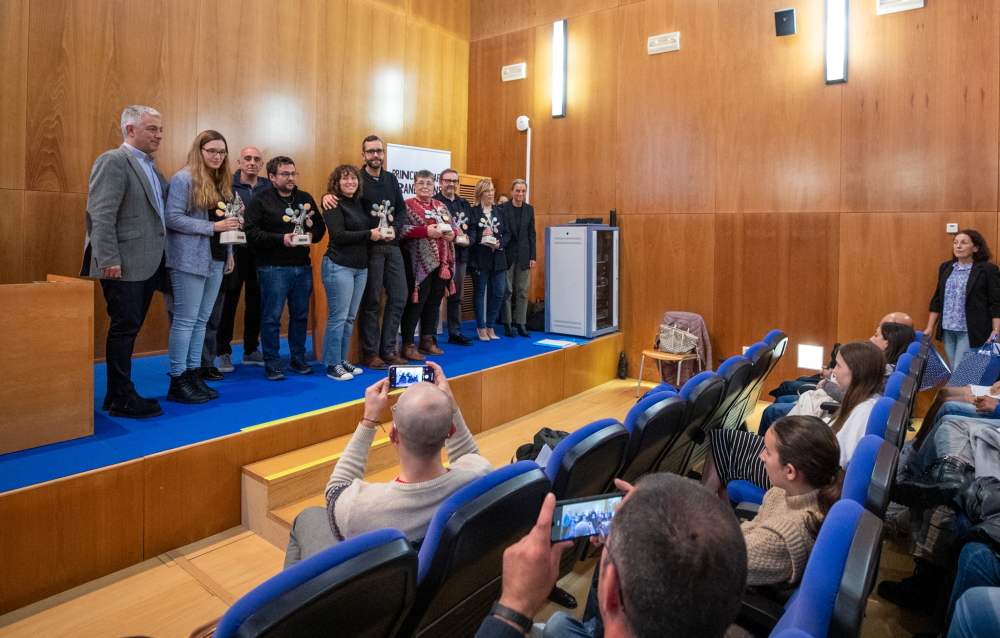 O evento de entrega tivo lugar este venres no Museo Pedagóxico de Galicia (@MUPEGA) 👉 lingua.gal/a-secretaria-x…