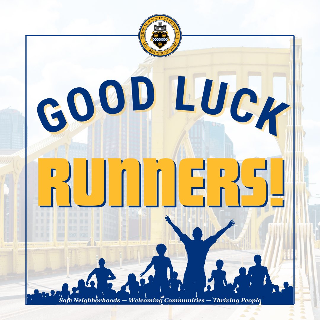 It’s Marathon Day, and the energy in Pittsburgh is electrifying! Whether you’re running the full marathon or the half, we wish you the best of luck as you achieve this incredible milestone in your athletic journey. #RunPGH #PittsburghMarathon #4RUN2 #goodluckrunners