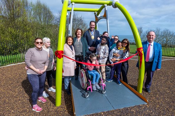 The We-Go Swing was recently launched in Ardgillan Demense Playground by Mayor of Fingal Cllr. Adrian Henchy along with the help of some children from St. Michael’s House, Baldoyle and Skerries Educate Together National School. The 'We-Go-Swing' is fully inclusive and can be used…