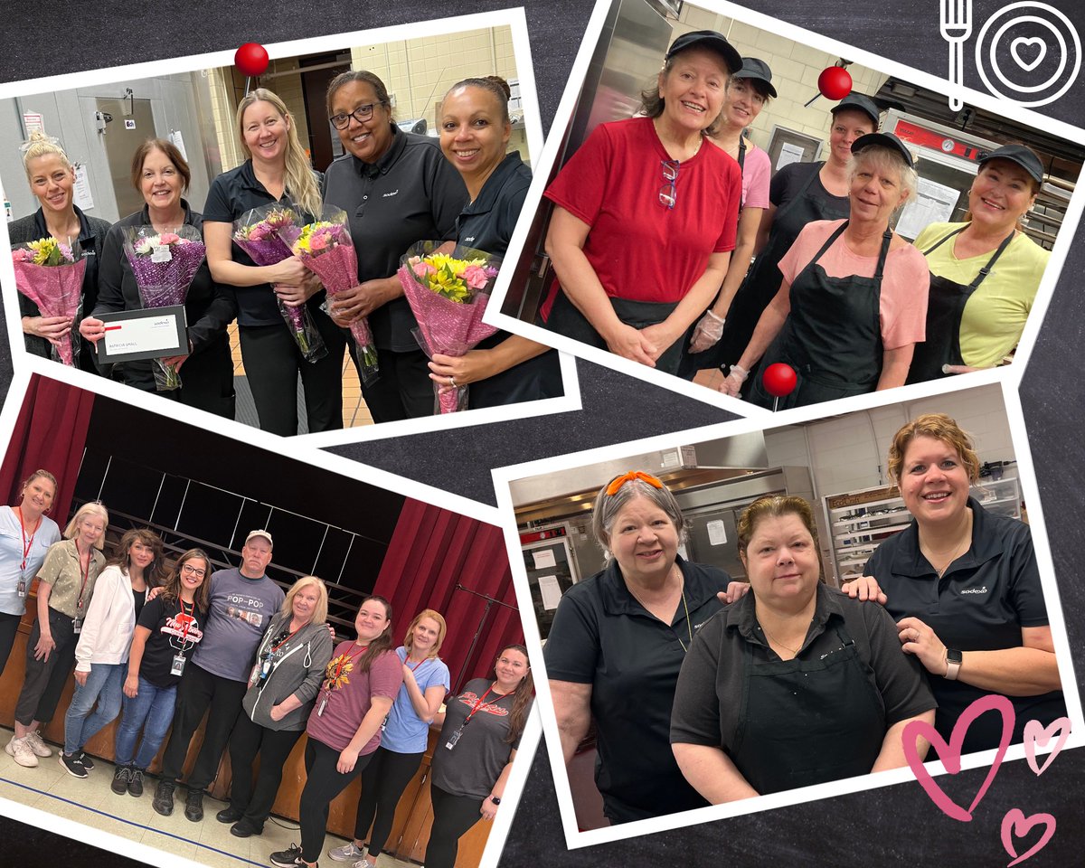 Today on School Lunch Hero Day, we celebrate and thank our wonderful cafeteria staff, our beloved "lunch ladies", our cafeteria and playground aides and our custodians and facilities staff who help keep our students well fed so they can learn at their best! #piratePride