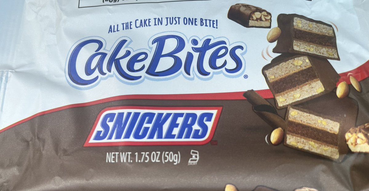 RunningManLNK's tweet image. #SnickersCakeBites: #BestRunningFuelEver!