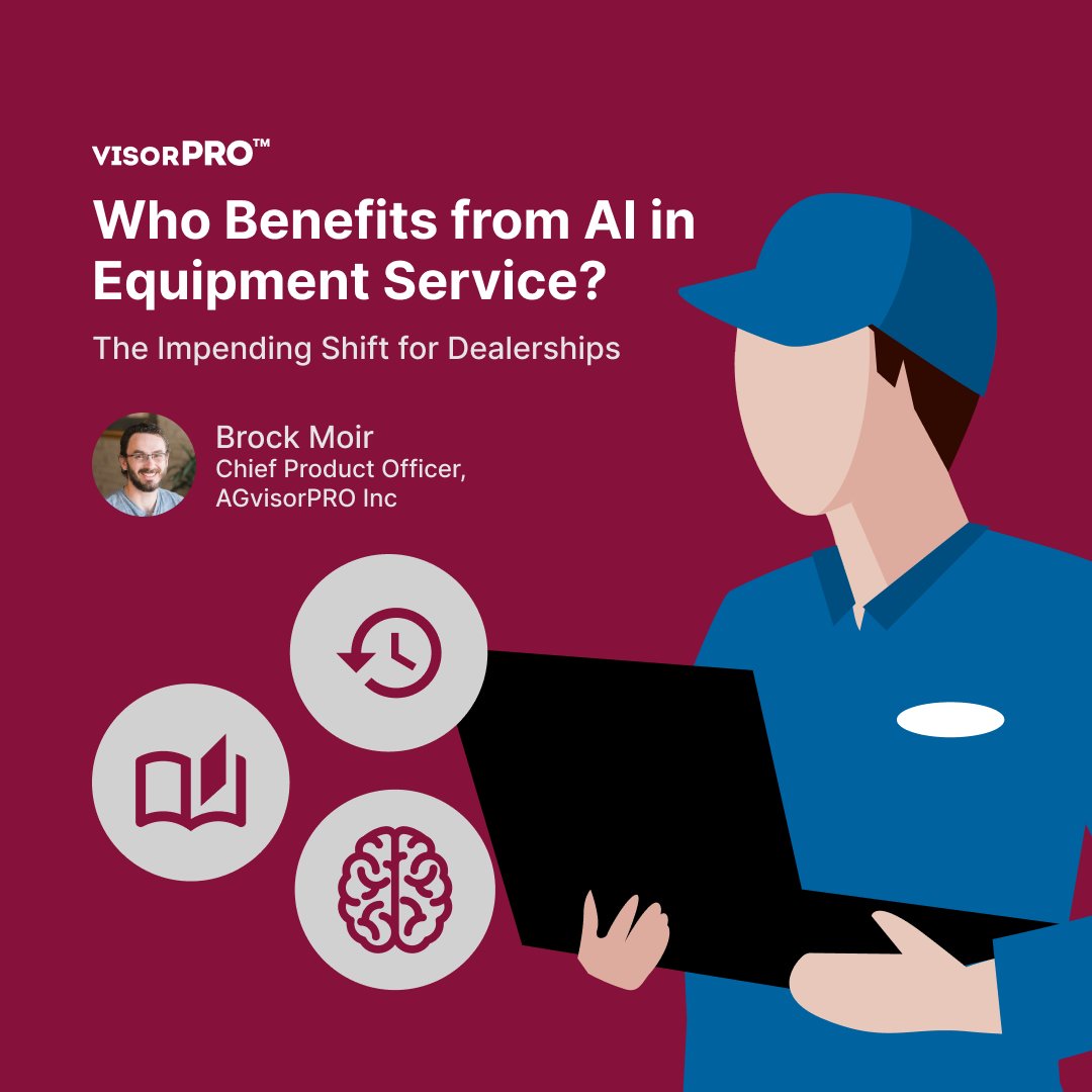 Have you been wondering how AI will shape dynamics in the equipment service space? Who will control the narrative? As we continue to build with visorPRO®, here are some of the key trends we are seeing for equipment dealerships: remote.ag/3UNihU4