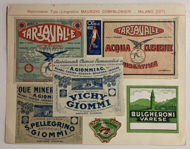 vintage pubblicità ETICHETTE anteguerra ACQUA TARTAVALLE  SAN PELLEGRINO 1920s

Ends Thu 9th May @ 3:04pm

ebay.co.uk/itm/vintage-pu…

#ad #comics #marvelcomic #imagecomics #dccomics