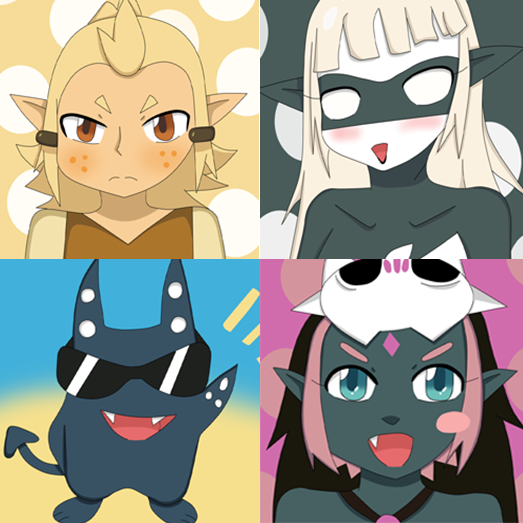 Choco_Shorty's tweet photo. the 4 icons togheter :D

#wakfu #ankama #sacrier #cra #osamodas #Mishell #Kali #Flopin https://t.co/XYqC0e6UWE