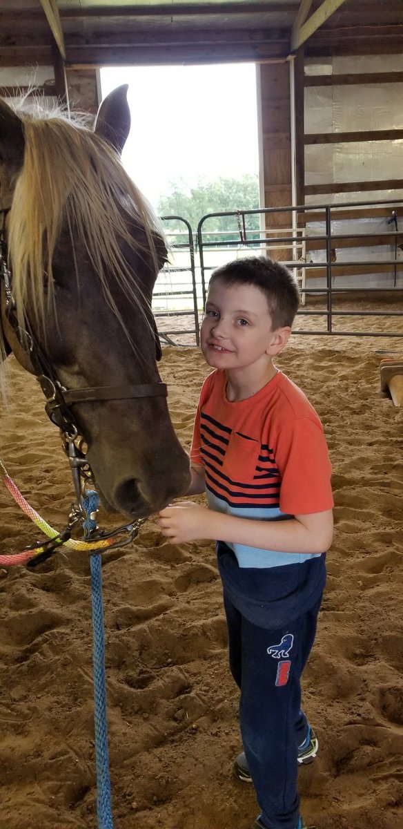 This young man spoke his first word ' HORSE ' because of you and your donations. This has happened 16 times at Diego Ranch Inc. Hearing a nonverbal child speak for the first time is the biggest miracle you will ever witness. Your heart floods with all kinds of emotions. This is…