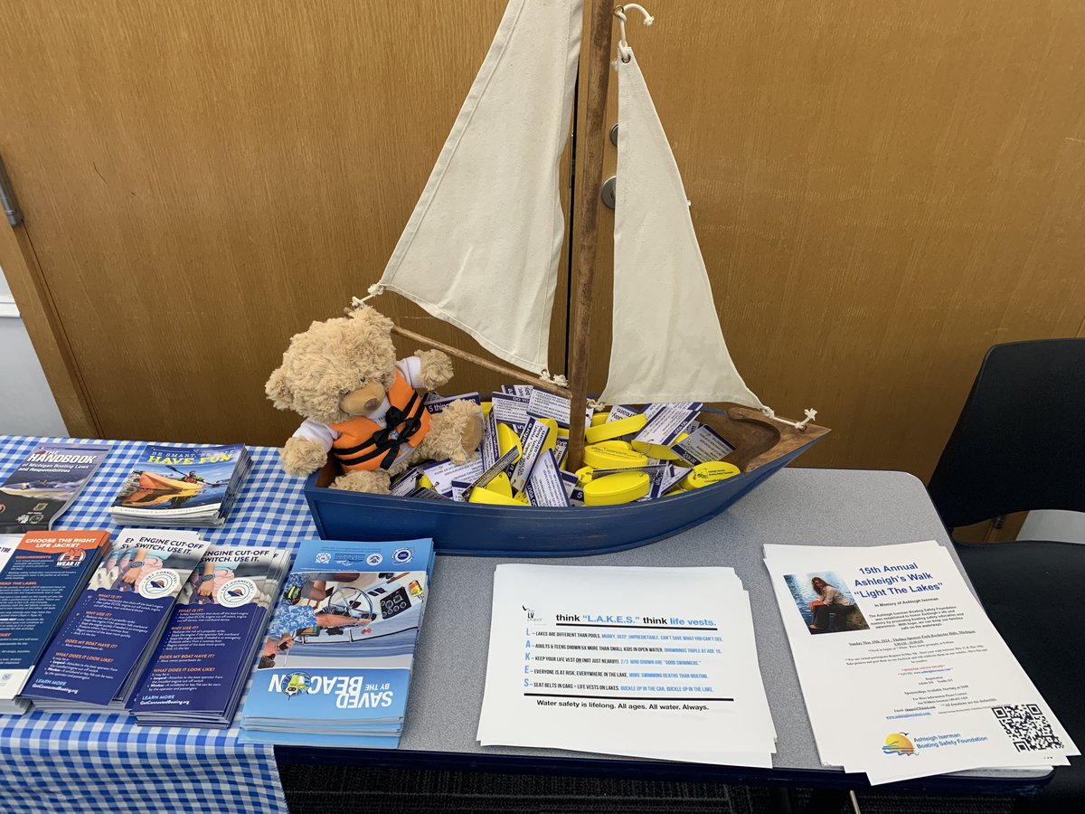 RayaArea's tweet photo. Thank you to the @RHPLibrary for hosting the Ashleigh Iserman boating safety
presentation last night&amp; to the deputies who spoke and shared important water safety information thank you to Lily Duda &amp; Jan Iserman from the Ashleigh Iserman boating safety  foundation
@oaklandsheriff https://t.co/RXR3o599qW
