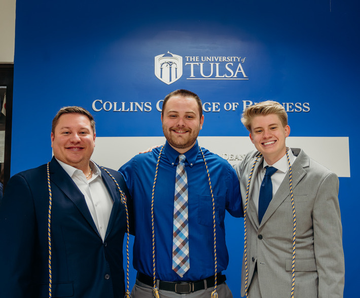 You're in the home stretch #utulsa graduates 💙 💛  Help us congratulate Master of Energy Business seniors on their last week! #business #collegegraduate #energybusiness #collegegrad2024
