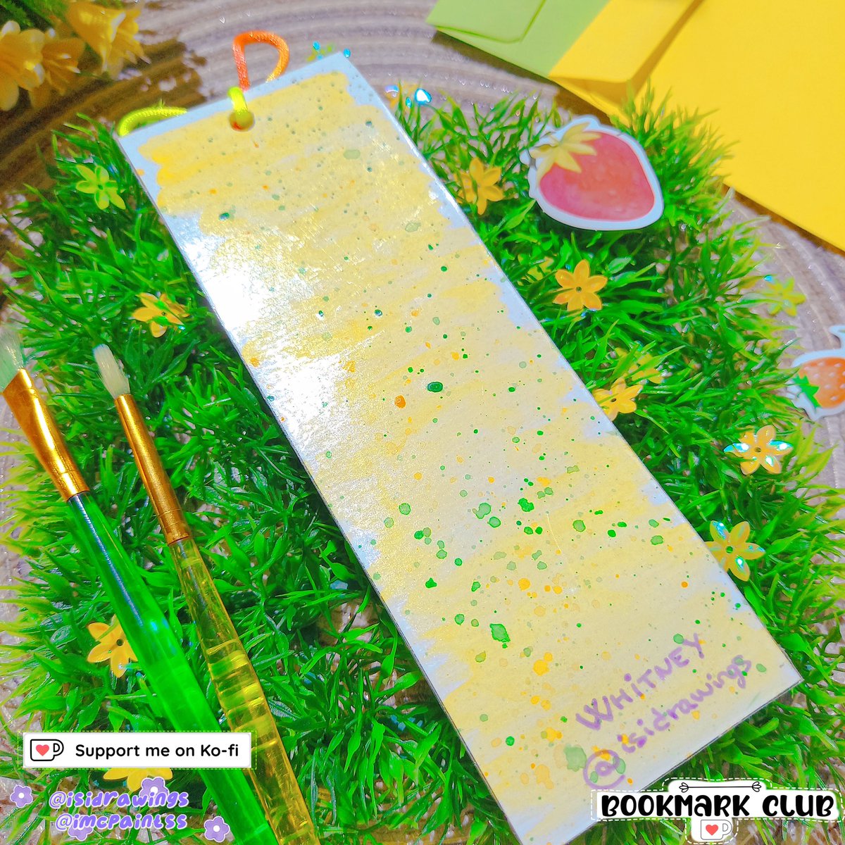 isidrawings's tweet image. May’s reward for my Kofi Bookmark Club members: ACNH fruits with a matching bow this time! 🍐🍎 

so if you sign up to that tier this month, I’ll paint &amp;amp; mail this fruity bookmark to you 🫶🏼 link in bio! 🎨

#kofimemberships #mayrewards #smallartist