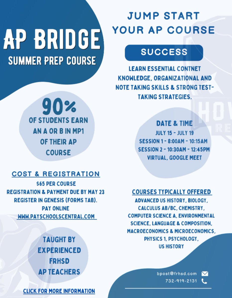 AP Success starts this summer!