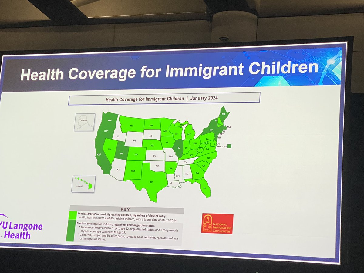 Inspiring call to action by Dr. Dreyer to advocate for health care coverage for immigrant children at @PASMeeting. We know we can do better. #PAS2024