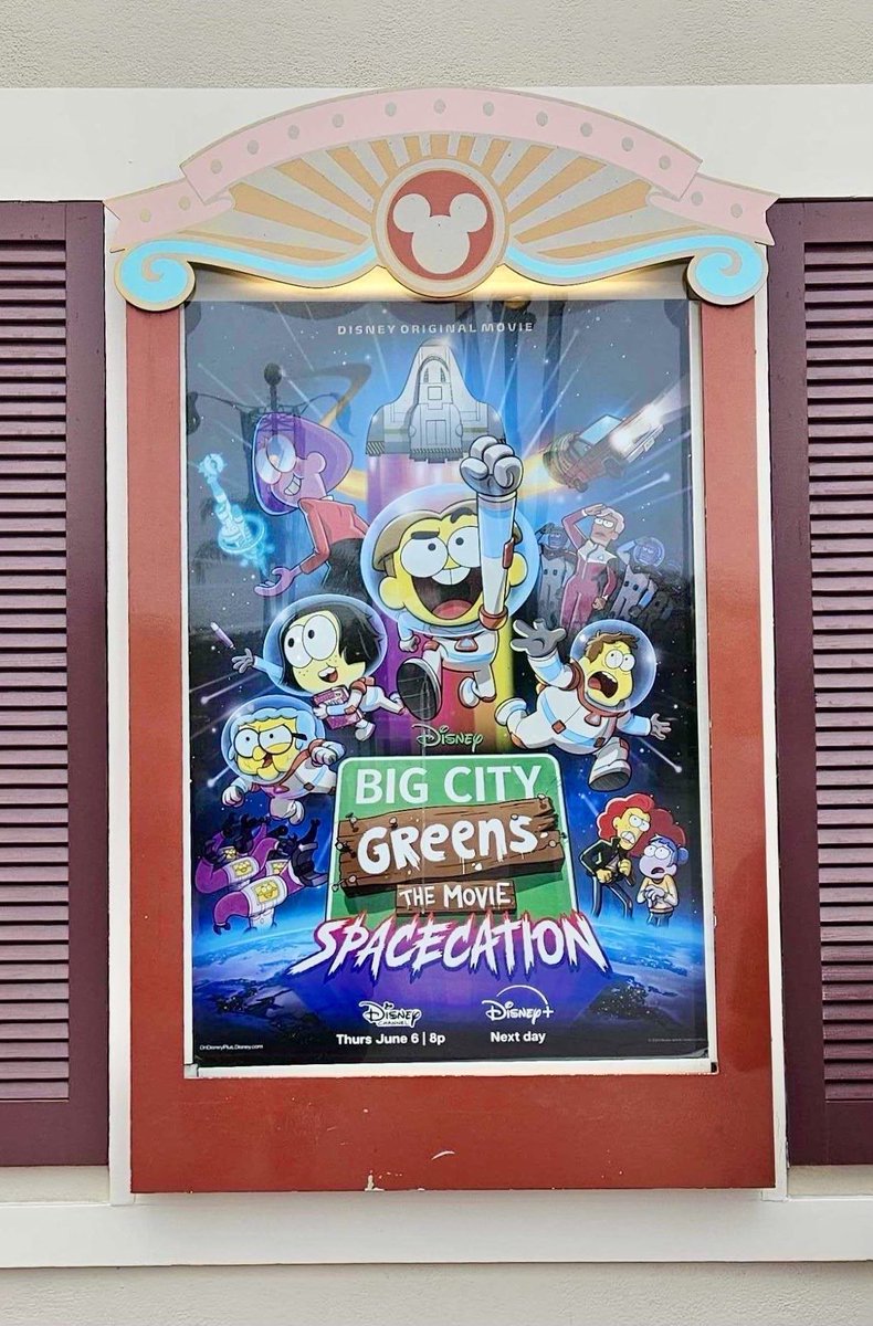 NEW poster from Big City Greens: The Movie, Spacecation #BigCityGreens #DisneyChannel