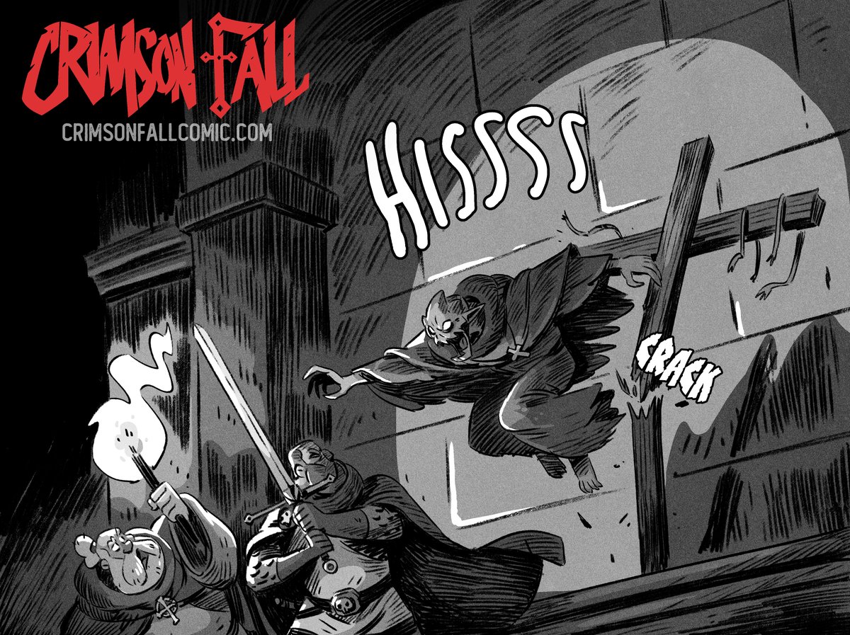 💀2 New pages posted! 💀 crimsonfallcomic.com